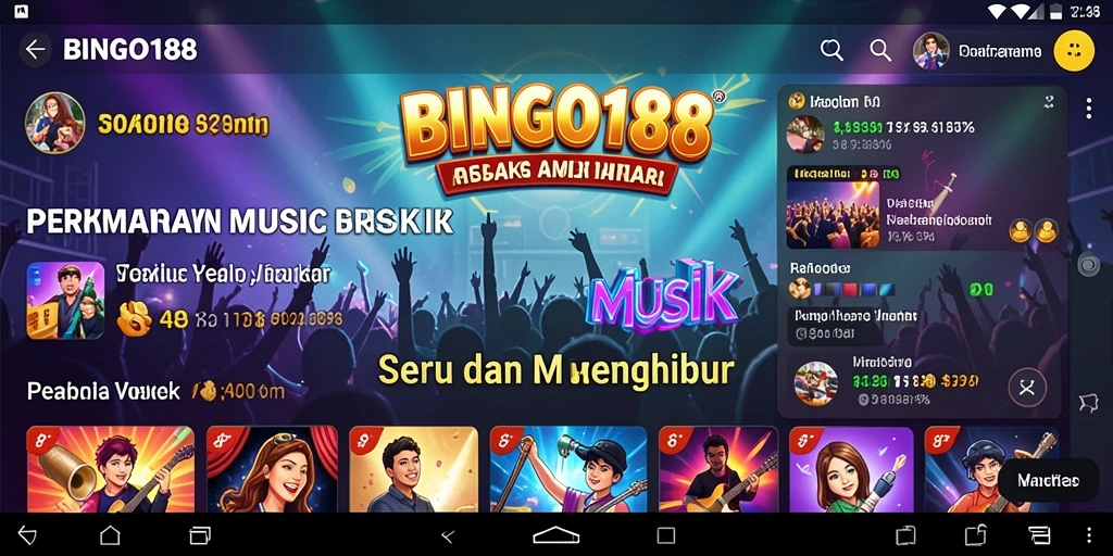 Tampilan gameplay BINGO188 yang menarik dan interaktif.