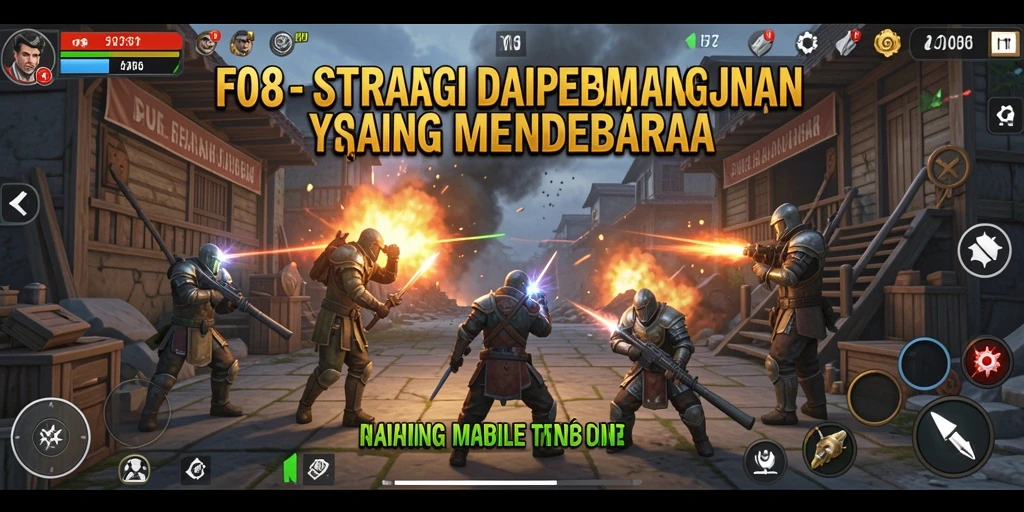 Gameplay F08 yang intens dan menarik dalam menciptakan kerajaan.