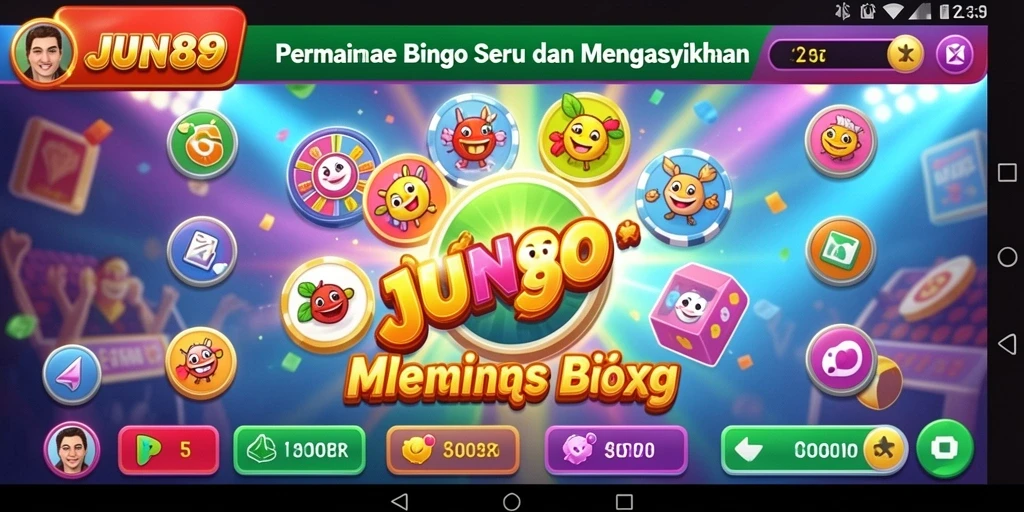 Tampilan menawan dari gameplay Bingo di JUN88 yang mengasyikkan.
