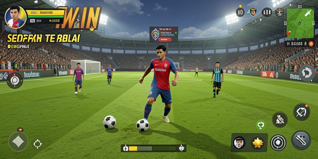 Tampilan gameplay KATAWIN yang seru dan realistis.