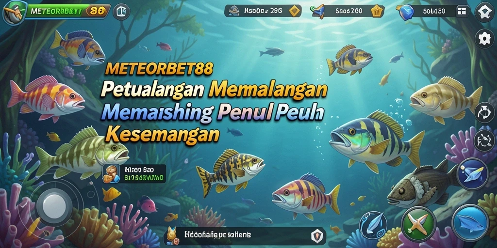 Tangkapan ikan besar dalam METEORBET88 dengan grafik yang memukau.