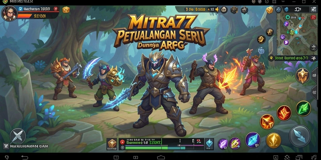 Gameplay seru dalam dunia fantasi MITRA77.