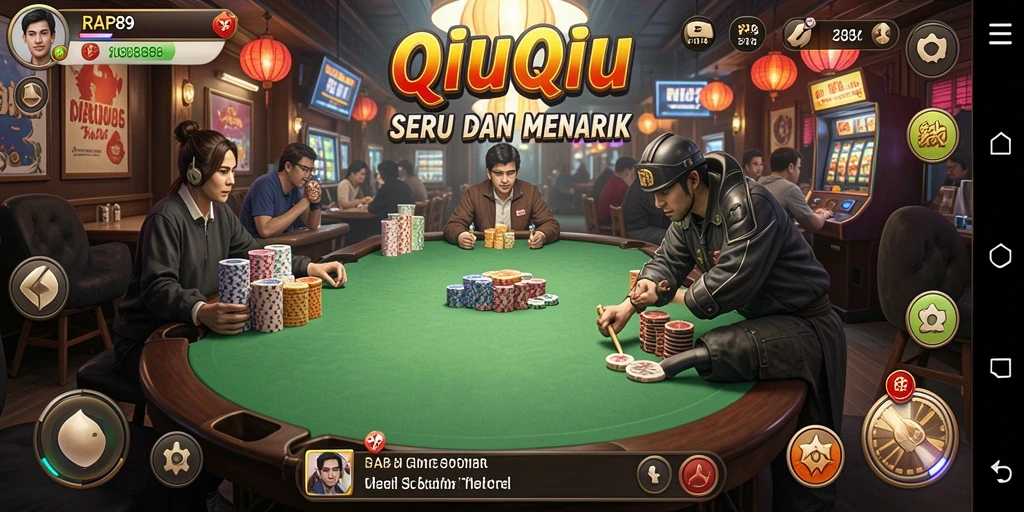 Screenshot utama menampilkan gameplay mendebarkan dalam RAP89.