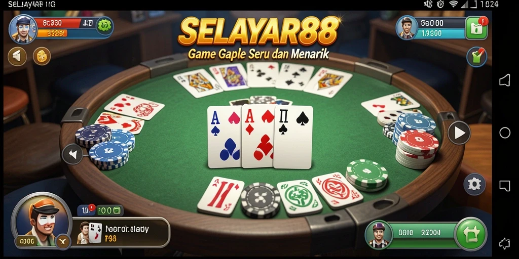 Gameplay seru dan menarik SELAYAR88 di dunia Gaple.