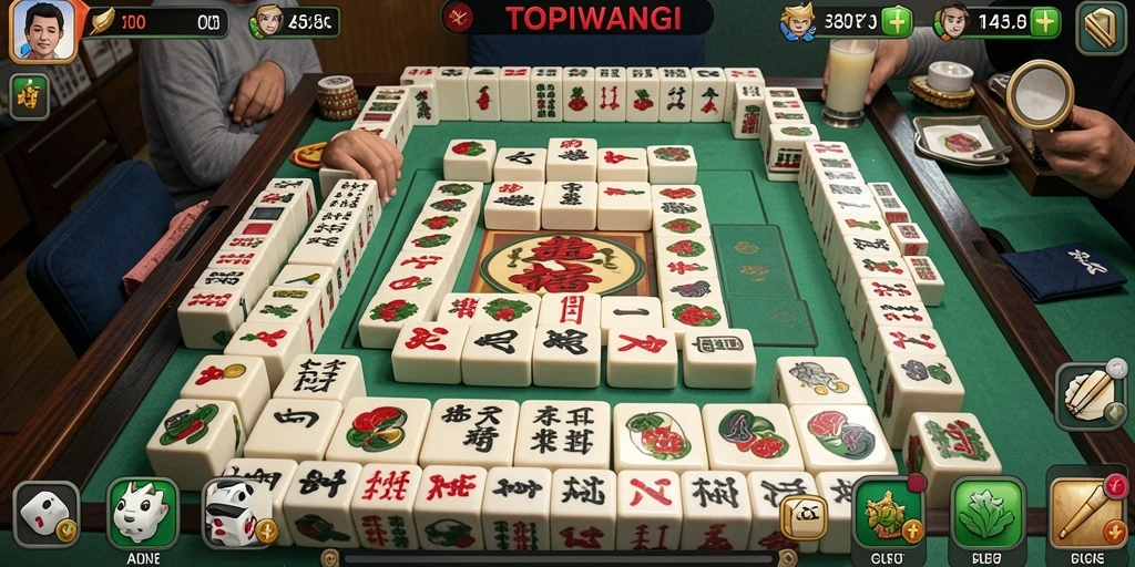 Tampilan gameplay yang seru dari aplikasi TOPIWANGI.